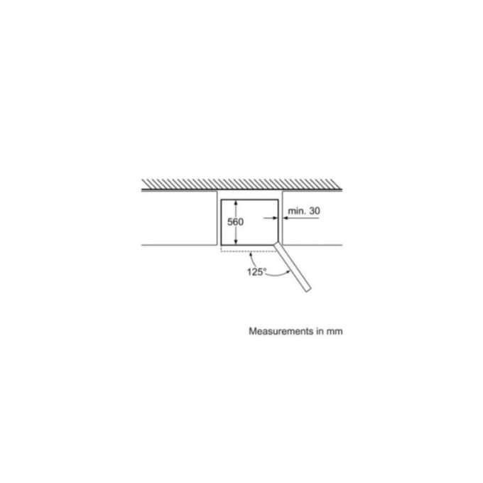 Tủ lạnh Bosch KGN36S51 3 Kích thước của Tủ lạnh Bosch KGN36S51