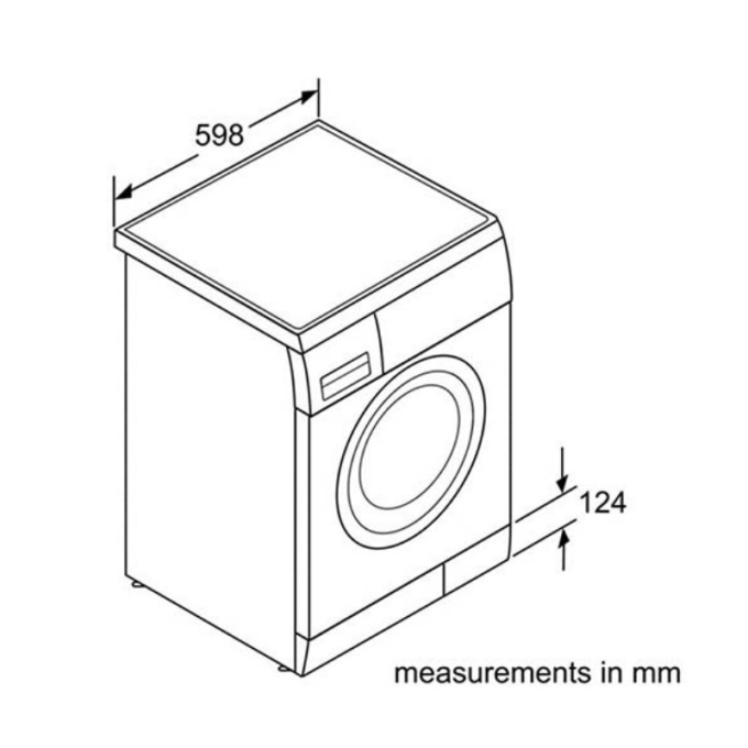 Máy giặt Bosch WAS32449SG