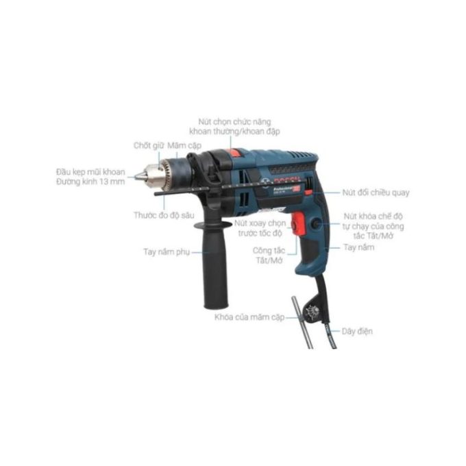 Máy khoan động lực Bosch GSB 16 RE (SET)