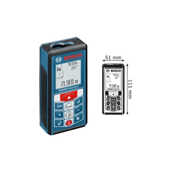 Máy đo khoảng cách laser Bosch GLM 80 Professional