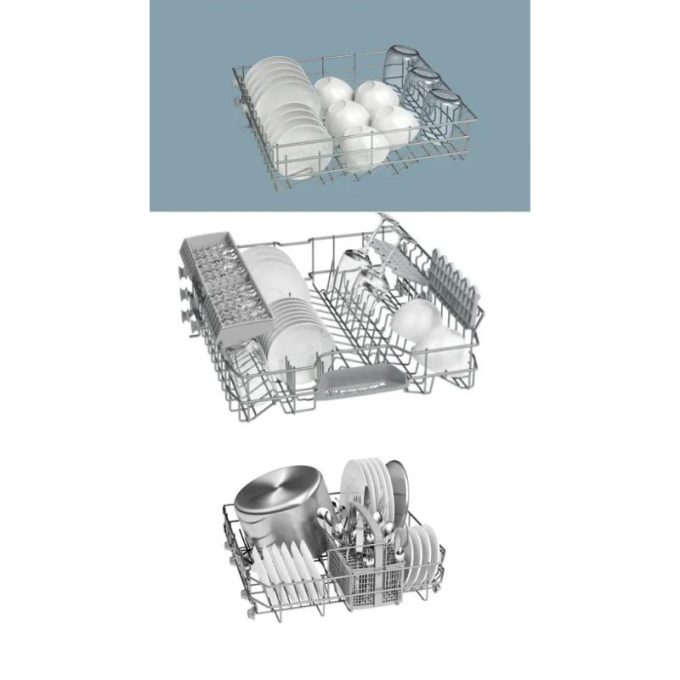 Giàn rửa máy rửa chén bát Bosch SMV25CX03E