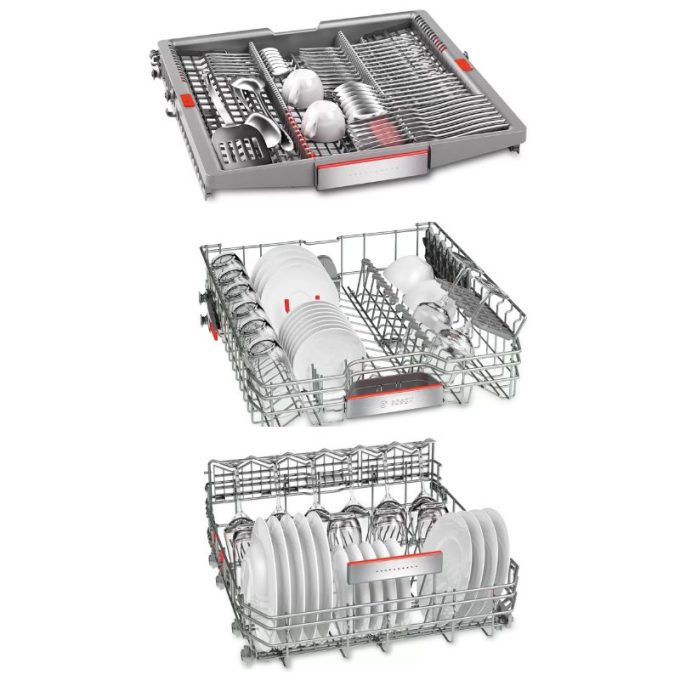 Giàn rửa máy rửa chén bát Bosch SMI88TS01E