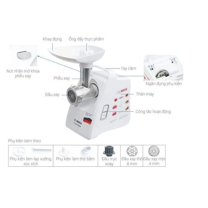 Máy xay cầm tay Bosch MFW3520W 3 Hình ảnh máy xay cầm tay Bosch MFW3520W