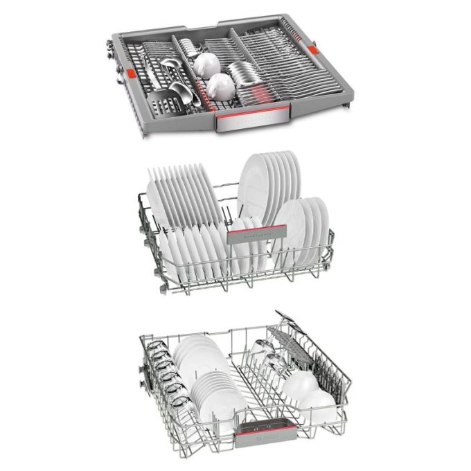 Giàn rửa máy rửa chén Bosch SMV46KX00E tinh tế sang trọng