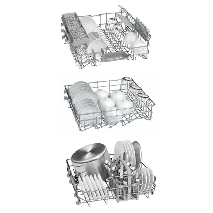 Máy rửa chén bát Bosch SMS25CI05E 4 Giàn rửa máy rửa chén bát Bosch SMS25CI05E