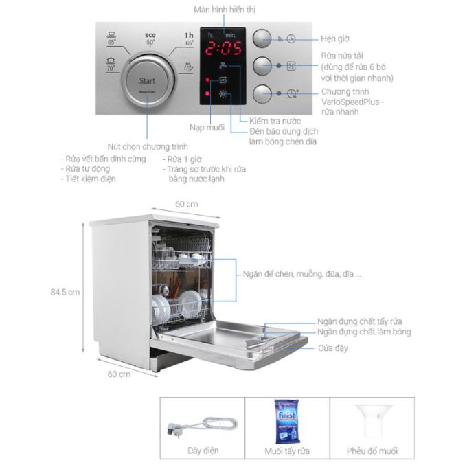 Máy rửa chén bát Bosch SMS25CI05E 5 Hình ảnh máy rửa chén bát Bosch SMS25CI05E