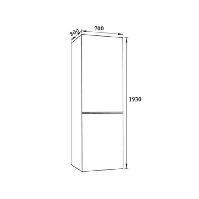 Tủ lạnh Bosch KGN56LB40O 3 Kích thước Tủ lạnh Bosch HMH.KGN56LB40O