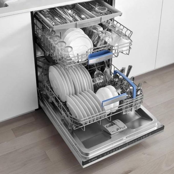 Máy rửa chén bát Bosch SMV88TS36E 4 GIàn rửa máy rửa chén bát Bosch SMV88TS36E