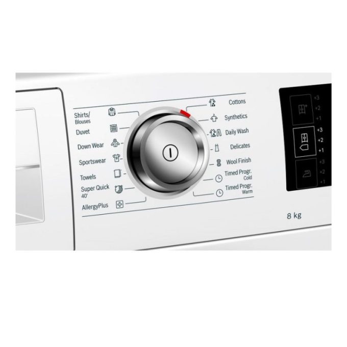 Máy sấy quần áo Bosch WTW876H8SG 4 Máy sấy quần áo Bosch WTW876H8SG