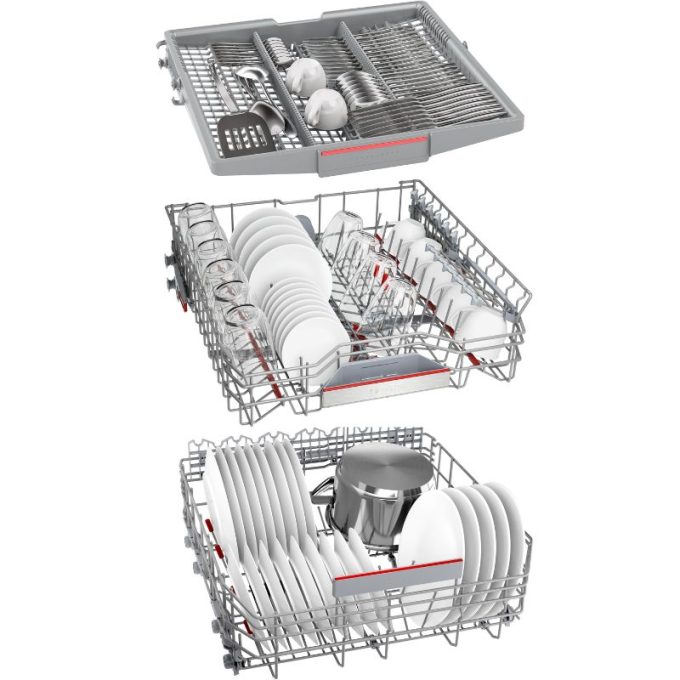 Máy rửa bát Bosch SMI6ECS93E 6 Giàn rửa máy rửa bát Bosch SMI6ECS93E