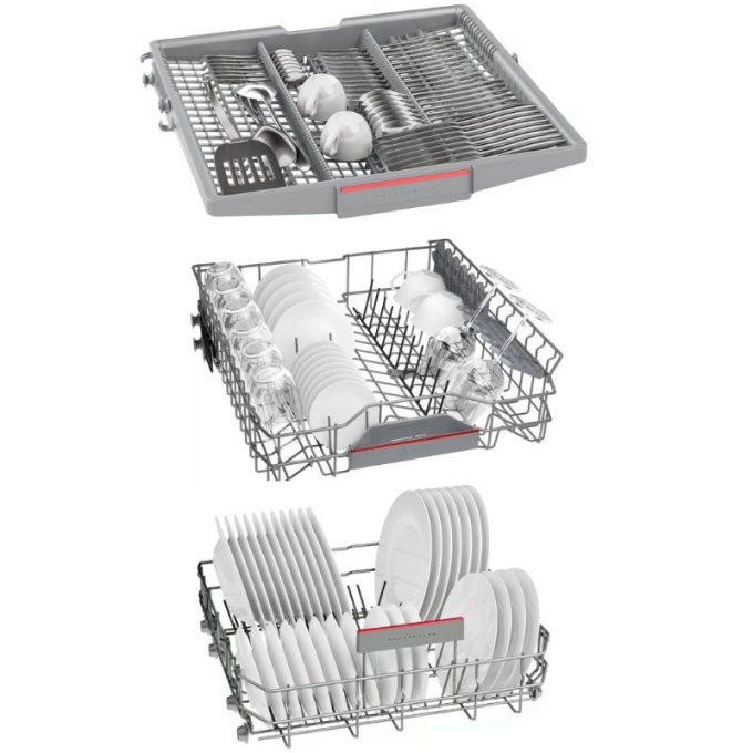 Máy rửa bát Bosch SMS46LI00E 6 Giàn rửa máy rửa bát Bosch SMS46LI00E