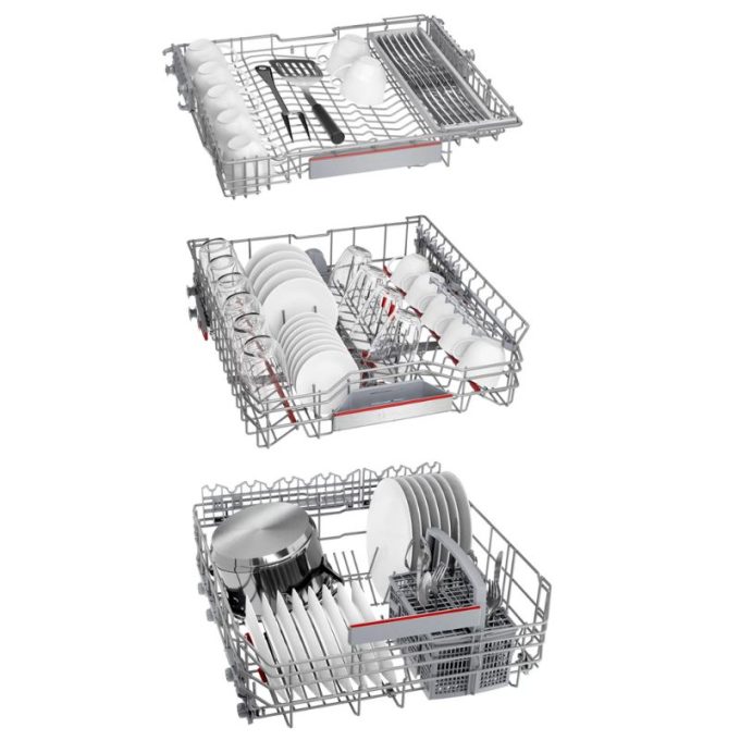 Máy rửa bát Bosch SMS6ZDW48E Serie 6 6 Giàn rửa máy rửa bát Bosch SMS6ZDW48E Serie 6