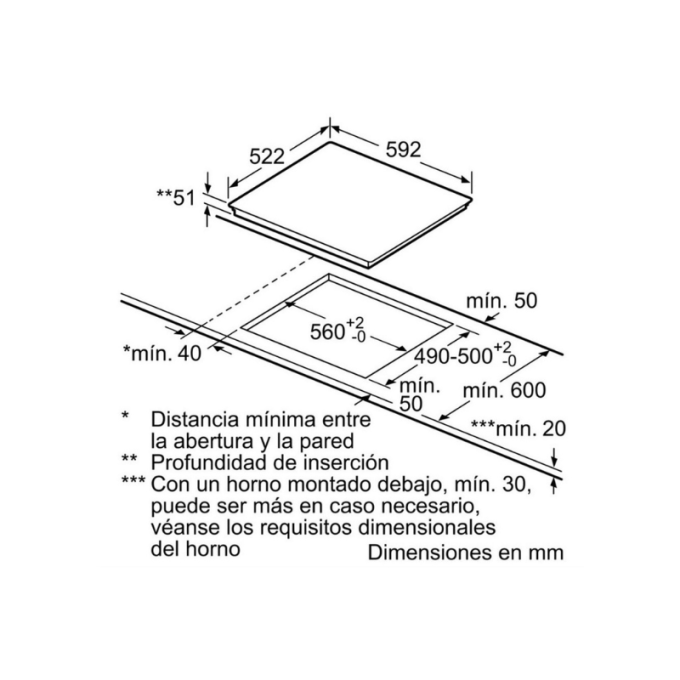Bếp từ Bosch Balay 3EB864ER 4 Bếp từ Bosch Balay 3EB864ER