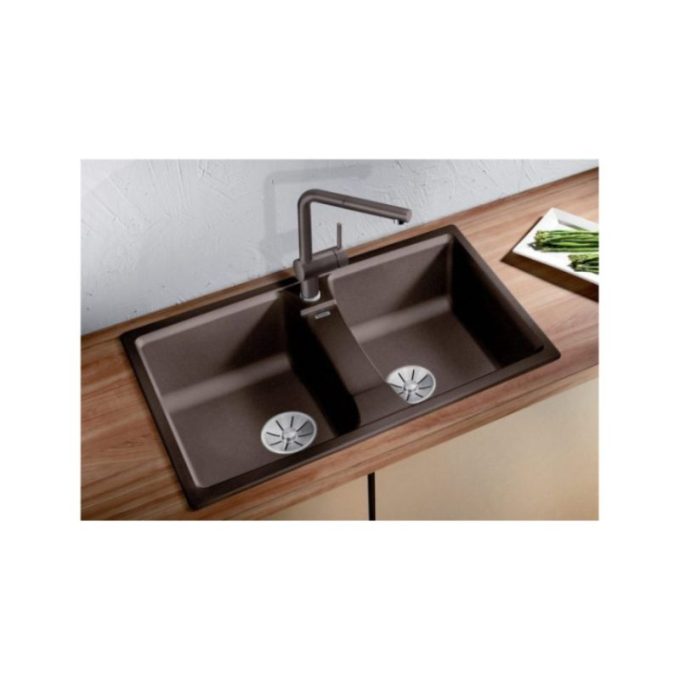 Chậu rửa bát Bosch Blanco LEXA 8 Alu Metalic 524962 4 Chậu rửa bát Bosch Blanco LEXA 8 Alu Metalic 524962