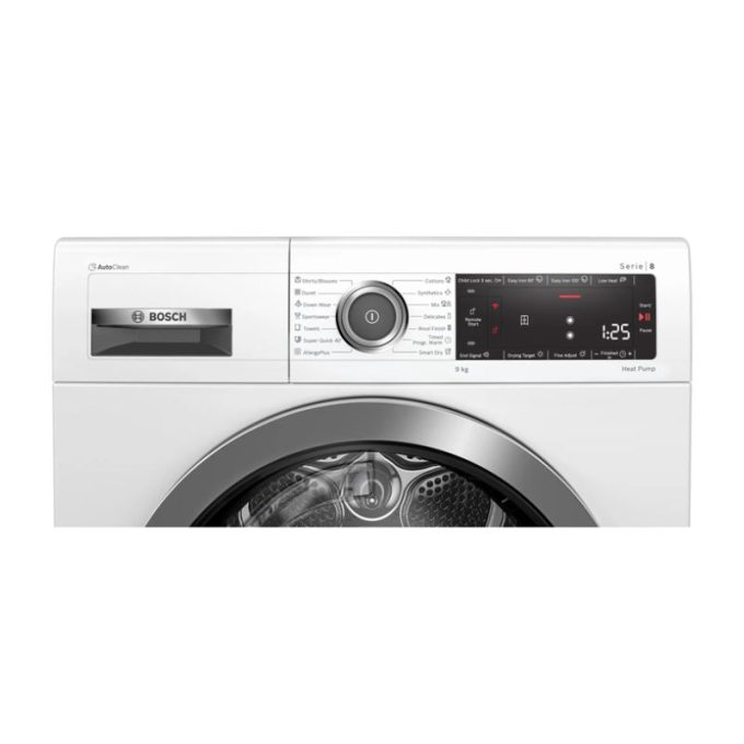 Máy sấy quần áo Bosch WTX87MH0SG 3 Ảnh máy sấy quần áo Bosch WTX87MH0SG