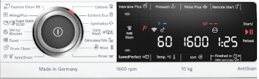 Bảng điều khiển máy giặt Bosch Bảng điều khiển máy giặt Bosch