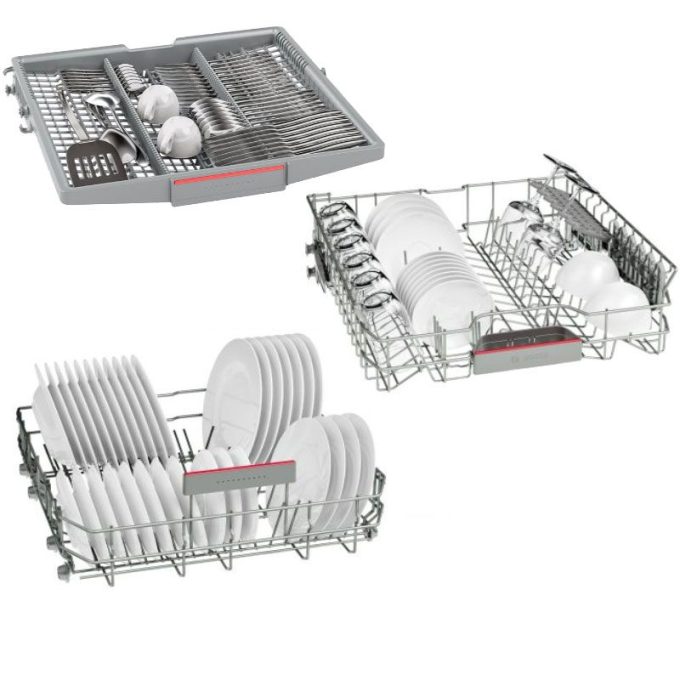 Giàn rửa máy rửa bát độc lập Bosch SMS4HCI48E Seri 4