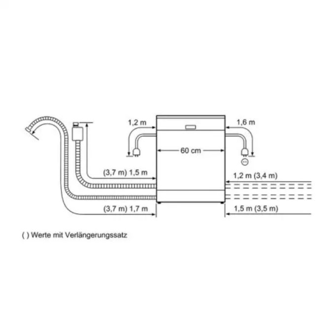 Máy rửa bát Bosch SMS6ECW57E Serie 6 8 4