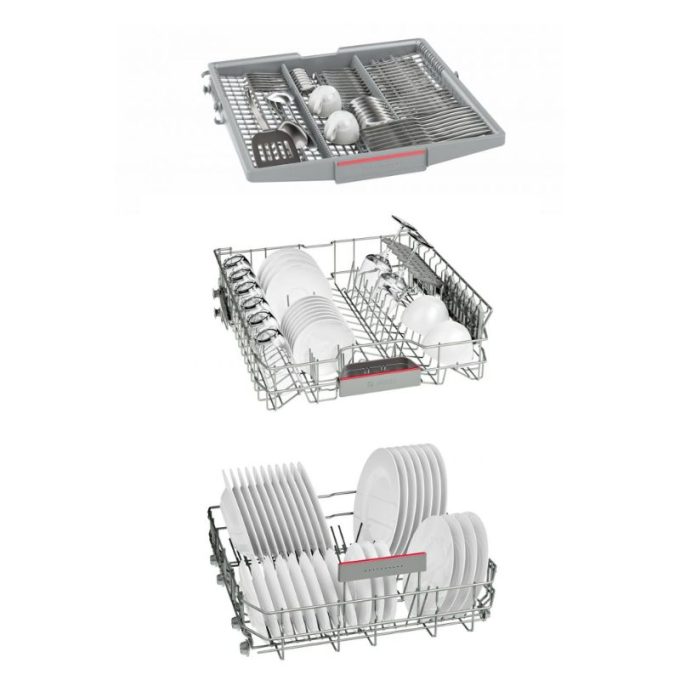 Máy rửa chén bát Bosch SMI46KS01E 4 Giàn rửa máy rửa chén bát Bosch SMI46KS01E