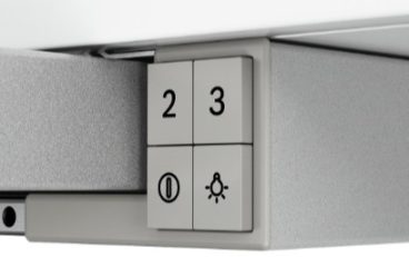 Bảng điều khiển máy hút mùi Bosch DHI923GSG 