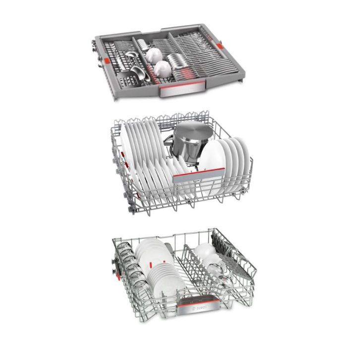 Máy rửa bát Bosch SMI6ZCS49E serie 6 6 Giá đựng đồ máy rửa bát Bosch SMI6ZCS49E serie 6