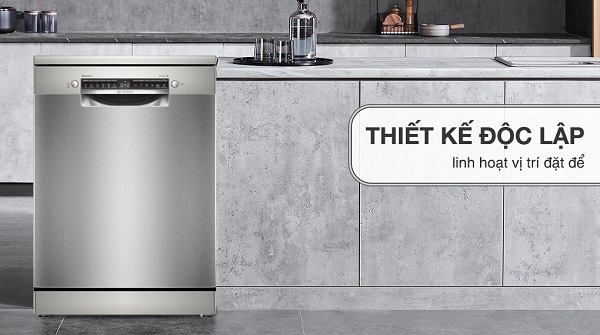 Máy rửa bát Bosch SMS4ECI26E 10 Thiết kế Máy rửa bát Bosch SMS4ECI26E