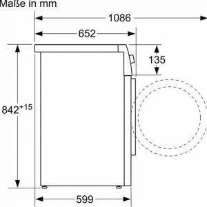 Máy sấy quần áo Bosch WTX87M40 8 kg 9 wtx87m40 4