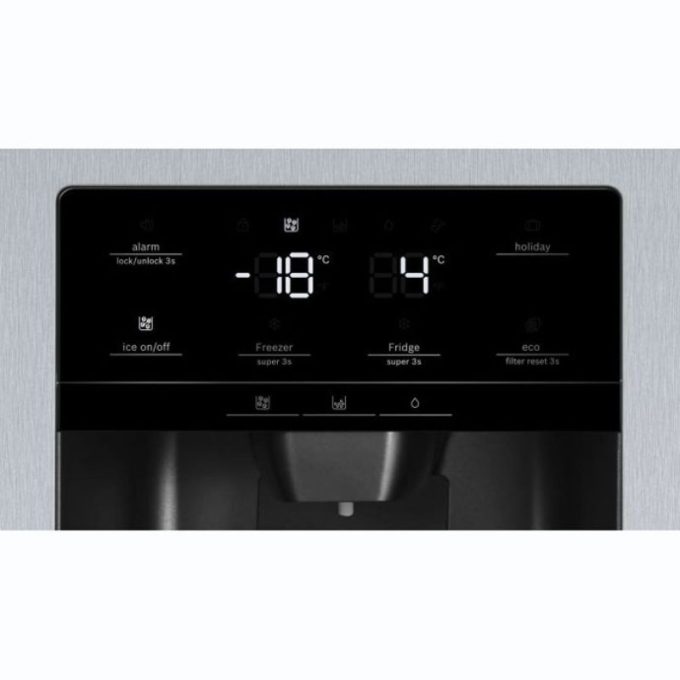 Tủ lạnh Side By Side Bosch KAD93AIEP 4 Bảng điều khiển tủ lạnh Side By Side Bosch KAD93AIEP