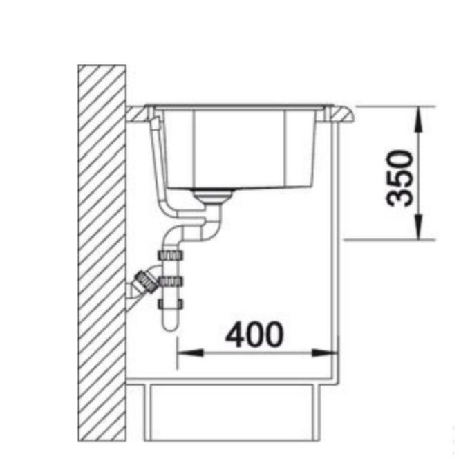 Chậu rửa bát Blanco Plenta 9 4 Kích thước lắp đặt chậu rửa bát Blanco Plenta 9