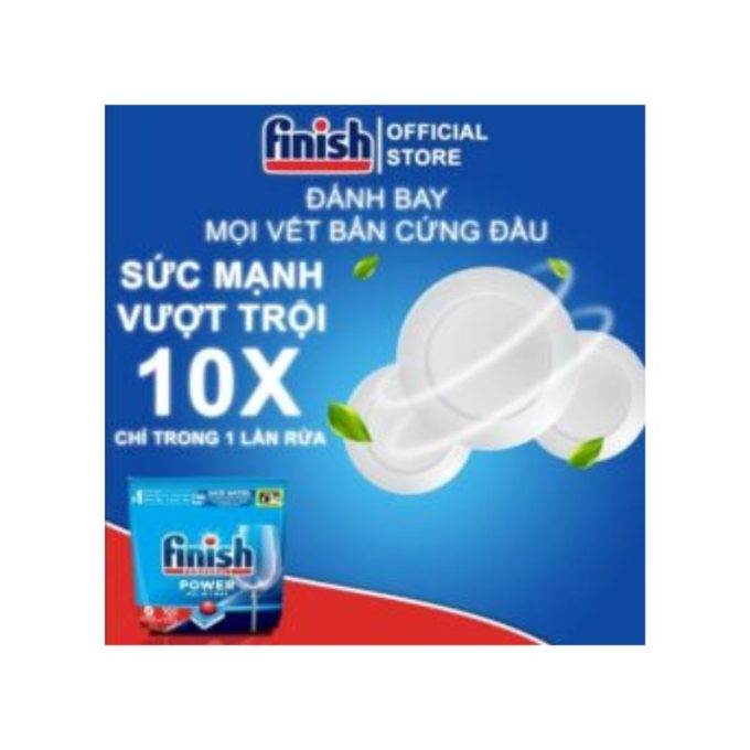 Viên rửa bát Bosch Finish AIO Max 100 viên (1)