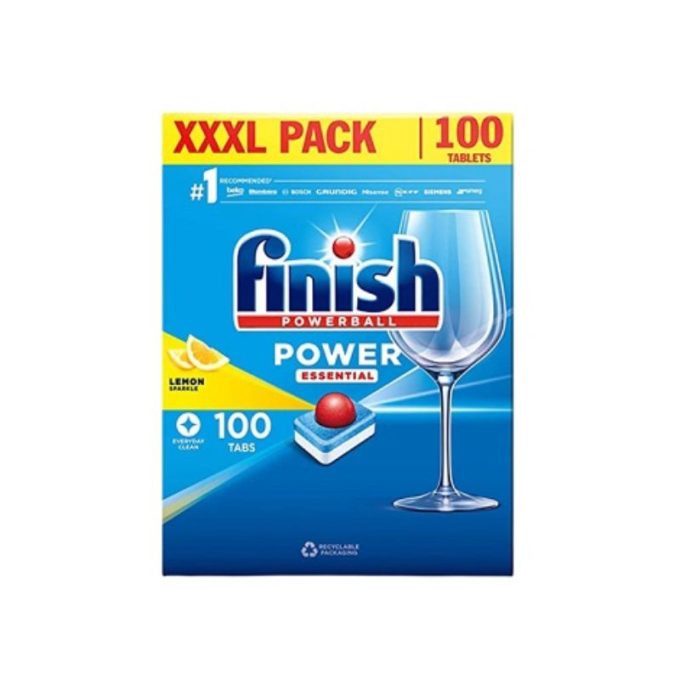 Viên rửa bát Bosch Finish Power Essential Lemon 100 viên