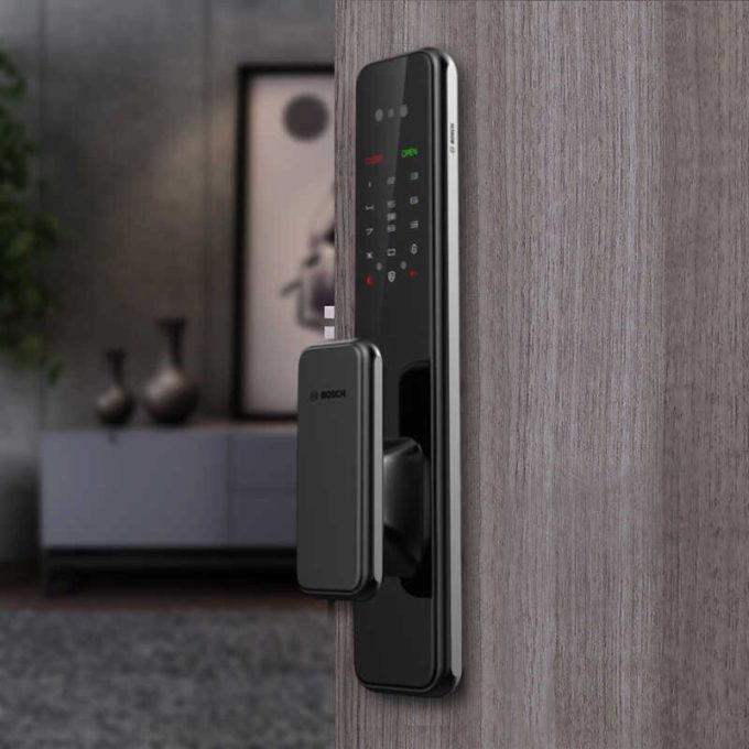 Khóa điện tử Bosch EL 600 EU 4 Hình ảnh khóa điện tử Bosch EL 600 EU đen