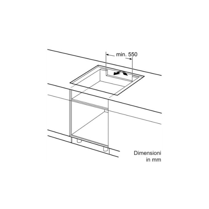 Bếp từ Bosch 5 vùng nấu PIV851FC5E lắp âm 6 Lắp đặt bếp từ Bosch 5 vùng nấu PIV851FC5E lắp âm