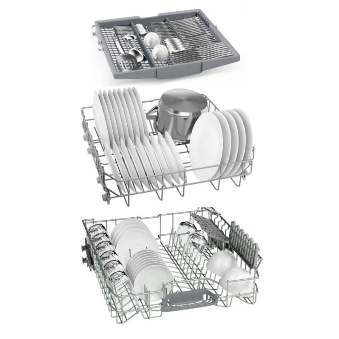 Máy rửa bát Bosch SMV2HVX22E Series 2 6 Giàn rửa máy rửa bát Bosch SMV2HVX22E