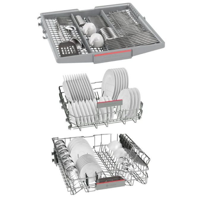 Máy rửa bát Bosch SMV46KX55E Series 4 6 Giàn rửa máy rửa bát Bosch SMV46KX55E