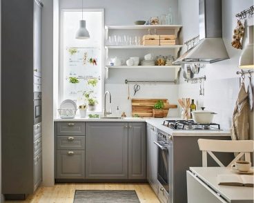Ý tưởng nhà bếp không gian nhỏ