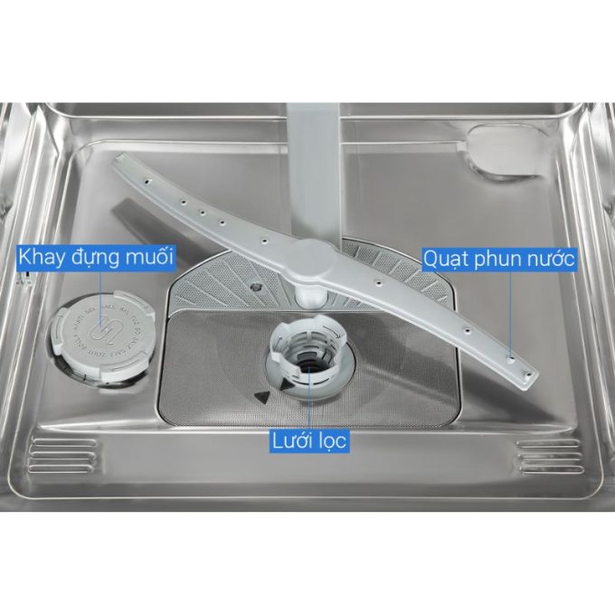 Máy rửa bát Bosch SMS4ECI14E 10 khay dung muoi may rua bat bosch sms4eci14e