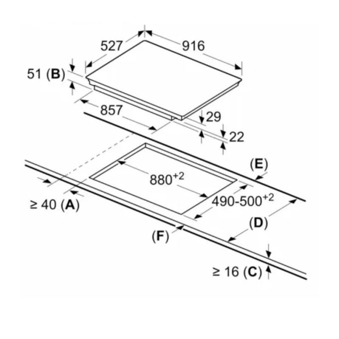 Bếp từ Bosch PID975L24E 4 kich thuoc lap dat bep tu bosch pid975l24e