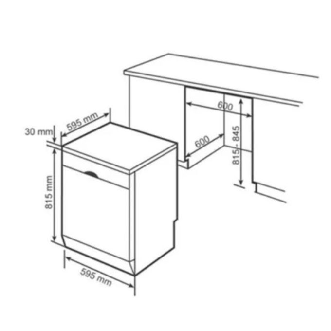 Máy rửa bát Bosch SMS50D32EU 4 kich thuoc lap dat may rua bat bosch sms50d32eu