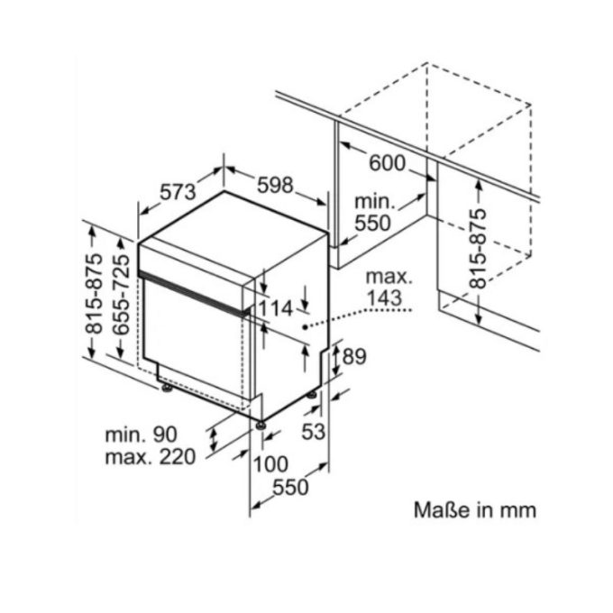 Máy rửa bát Bosch SMI4HCS48E 4 processed image 90