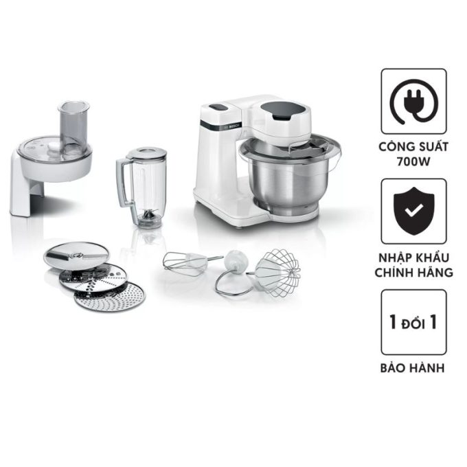 Máy trộn đa năng Bosch MUMS2EW20 3 anh may tron da nang bosch mums2ew20