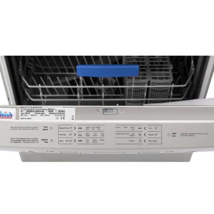 Máy rửa bát Bosch SMS63L08EA serie 6, độc lập 7 chuong trinh may rua bat bosch sms63l08ea